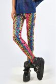 Legging Leopardo Gradiente/neon